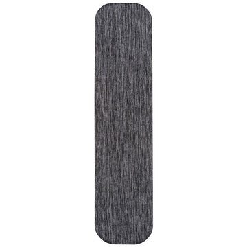 Miles Modern Minimalist Radius Corner Solid Indoor/Outdoor Area Rug